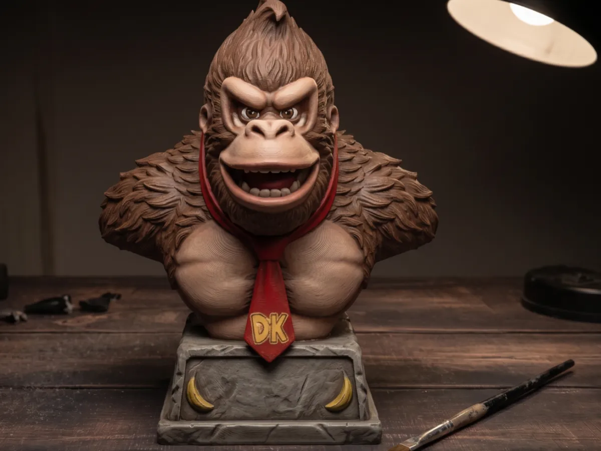 DK Bust - Donkey Kong / Statue