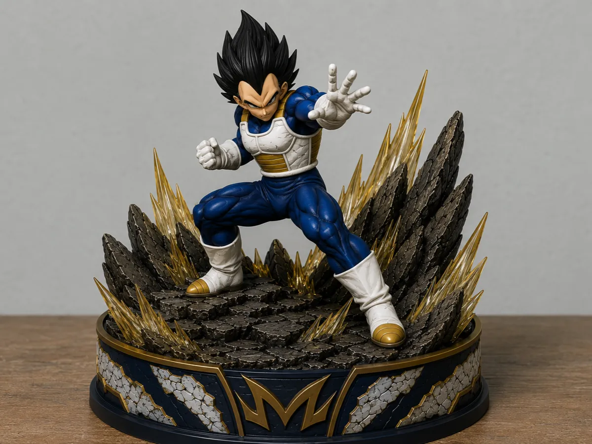 Vegeta Battle Statue | Dragon Ball Z