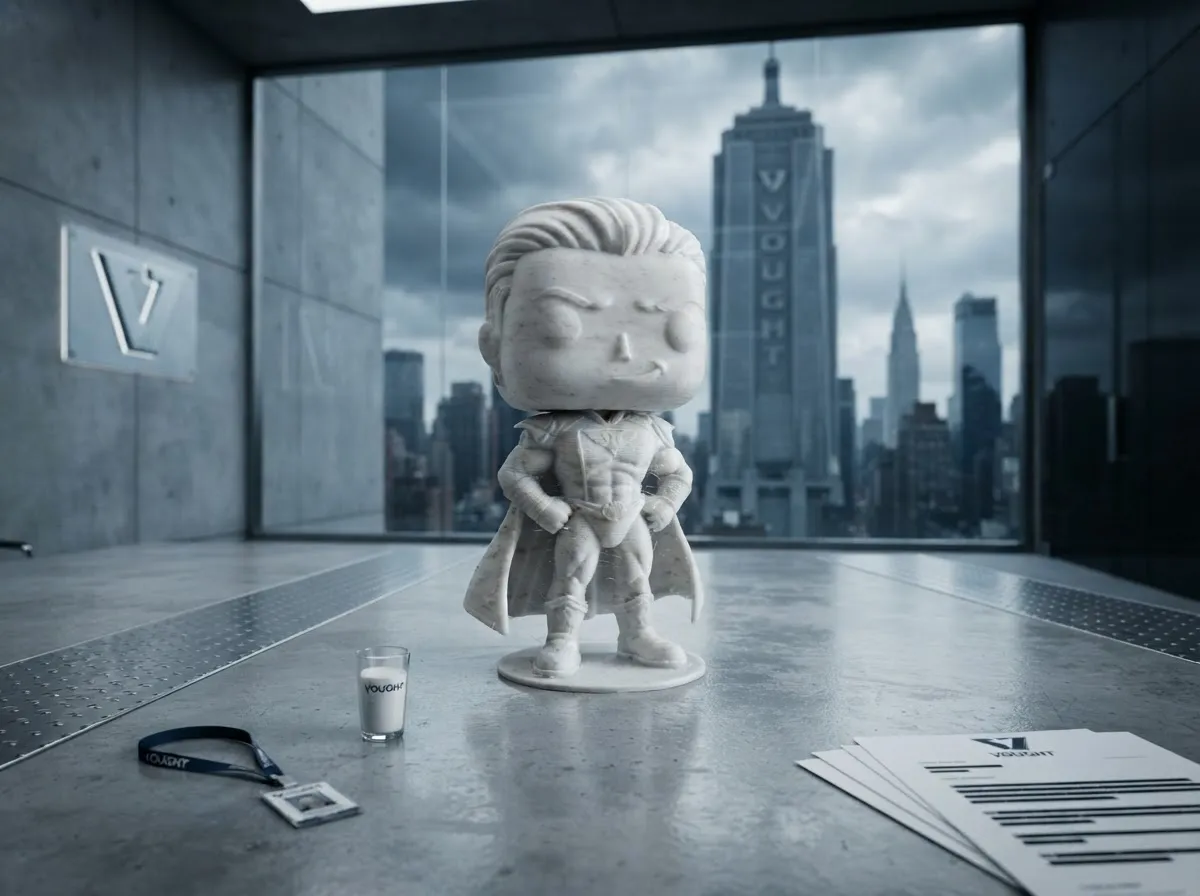 Homelander Chibi | The Boys Collectible Figure, photo 2 of 4 - Homelander Chibi | The Boys Collectible Figure Figurines & Collectibles