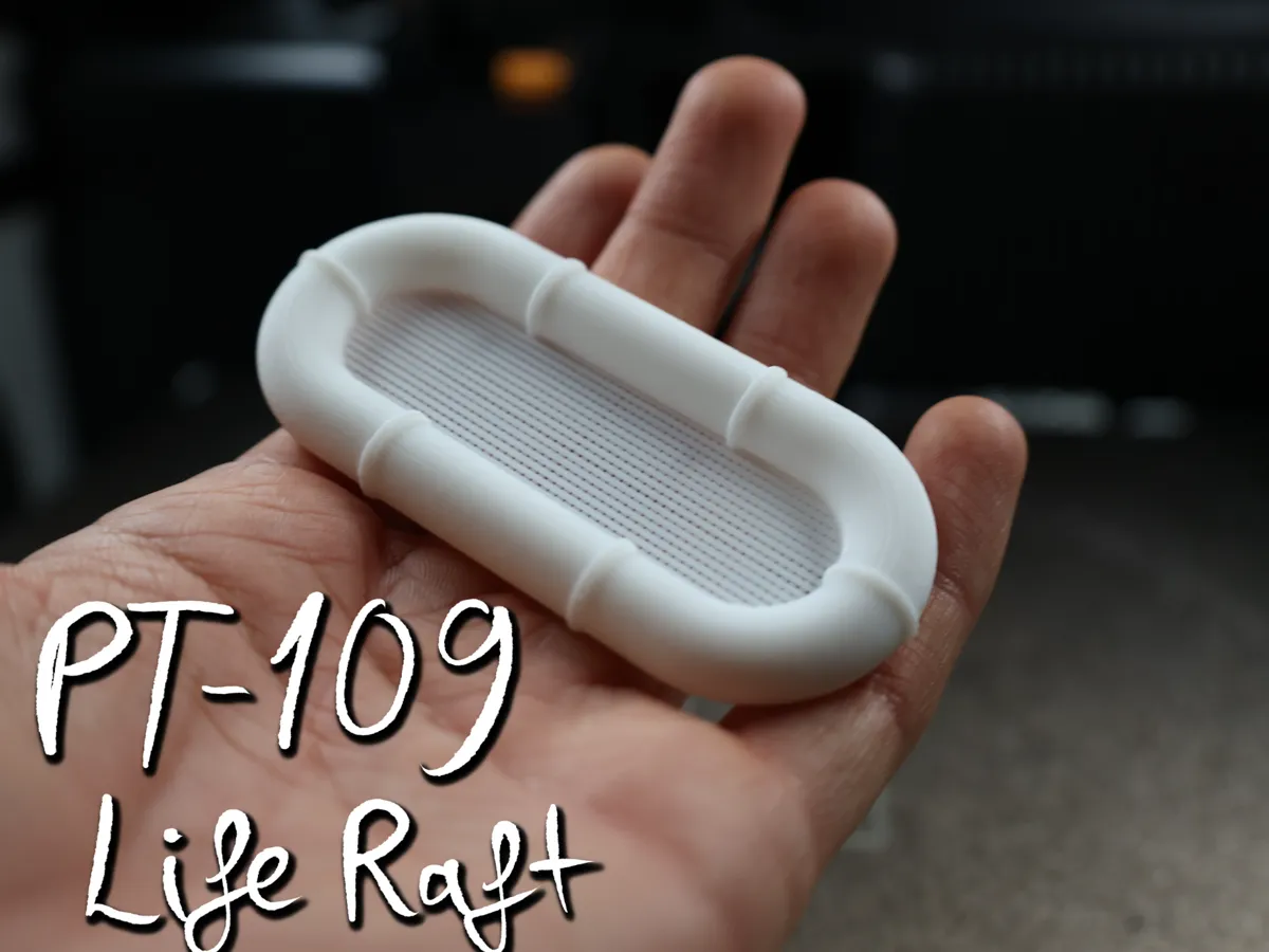 PT-109 Life Raft 1:25 Scale Replica