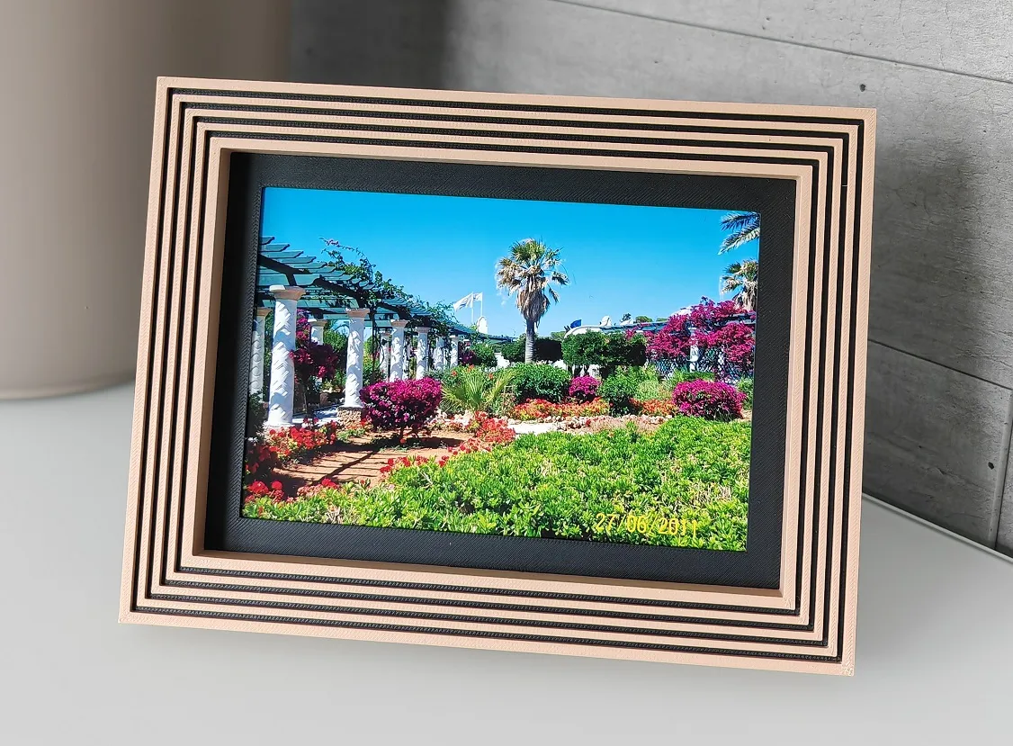 Picture / Photo frame - Modern acoustic panel look