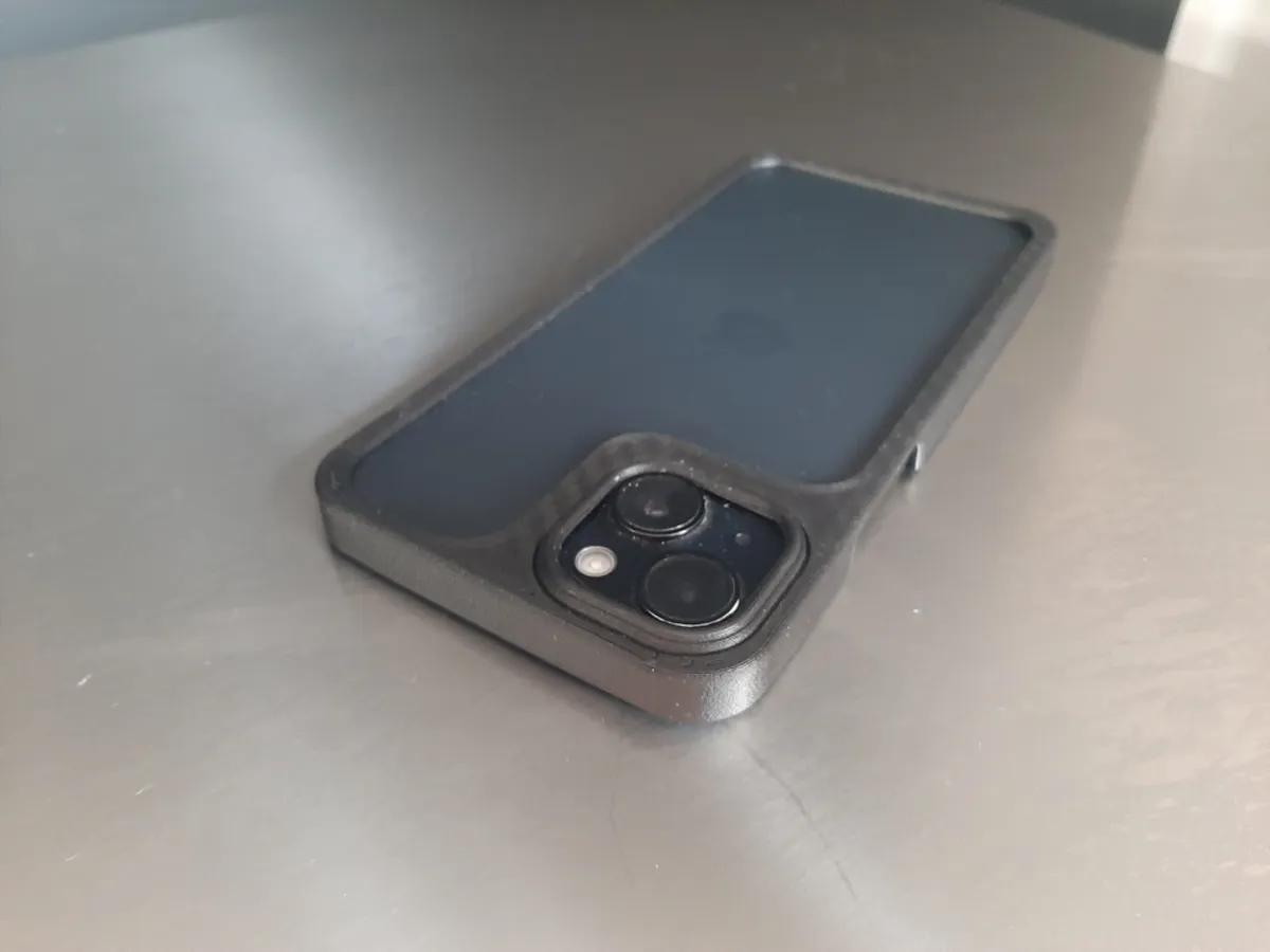 iPhone 15 and 14 Carbon Hard Frame Case, photo 2 of 4 - iPhone 15 and 14 Carbon Hard Frame Case Hobby & DIY