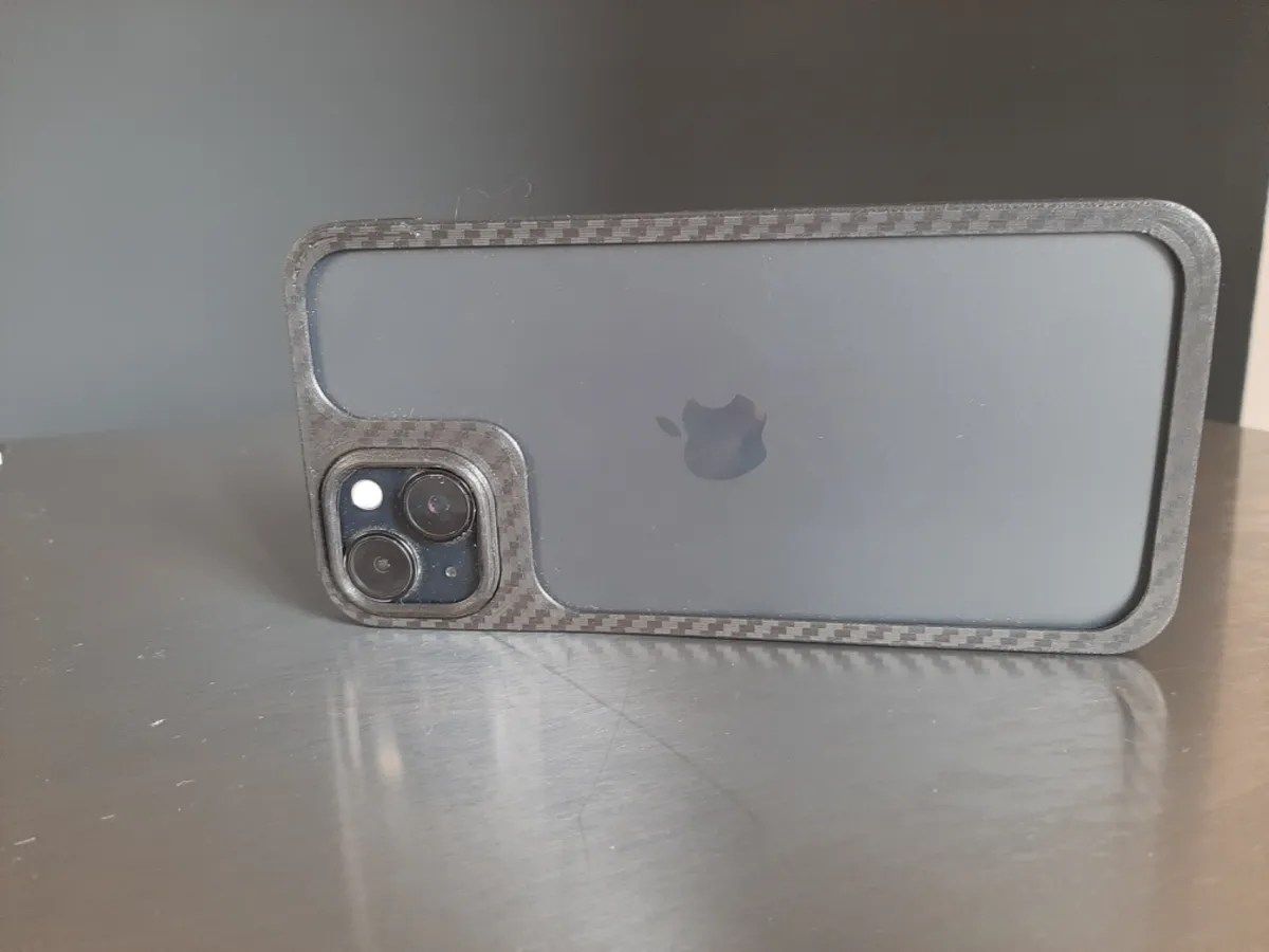iPhone 15 and 14 Carbon Hard Frame Case, photo 3 of 4 - iPhone 15 and 14 Carbon Hard Frame Case Hobby & DIY