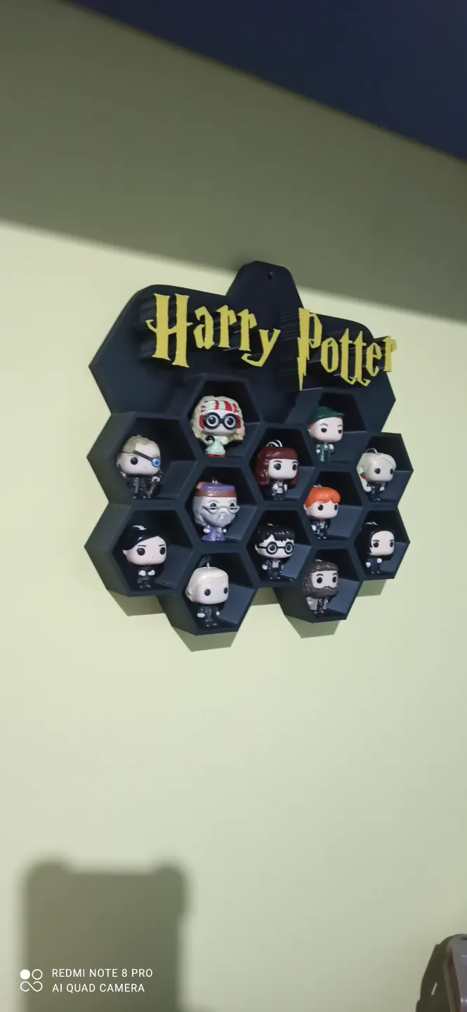Funko pop Harry Potter stand, holder, wall mount, photo 3 of 4 - Funko pop Harry Potter stand, holder, wall mount Tools & Workshop