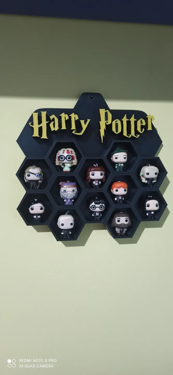 Funko pop Harry Potter stand, holder, wall mount, photo 4 of 4 - Funko pop Harry Potter stand, holder, wall mount Tools & Workshop