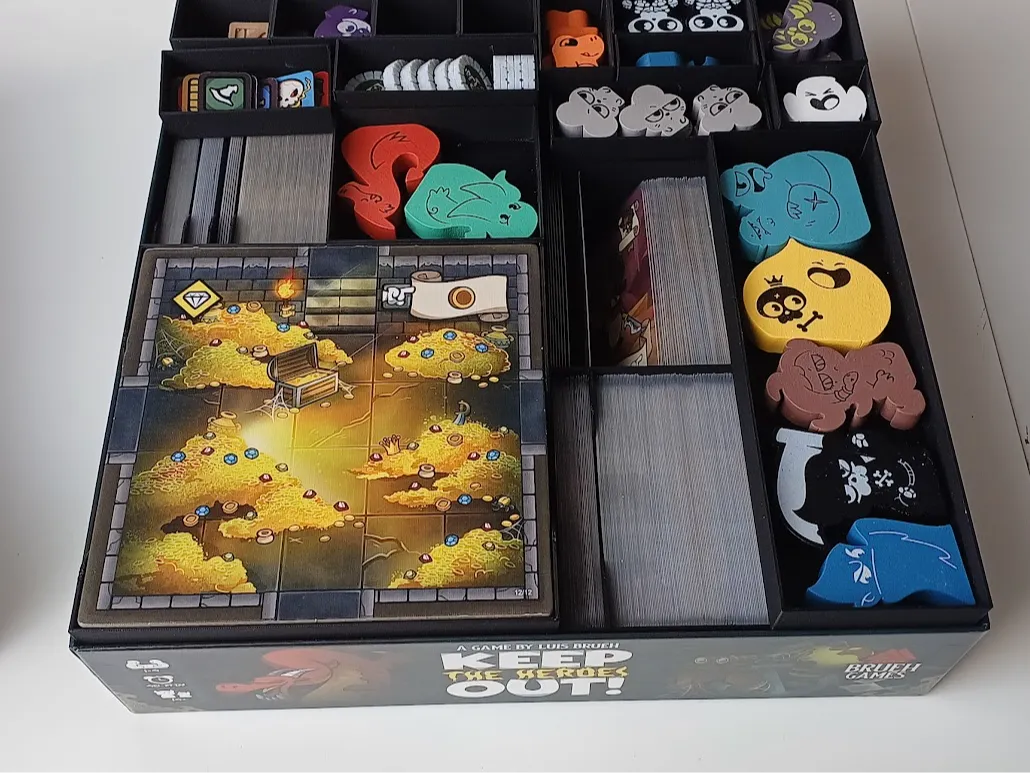 Keep the Heroes Out and Boss Battles Insert - Board Games, in stock in India