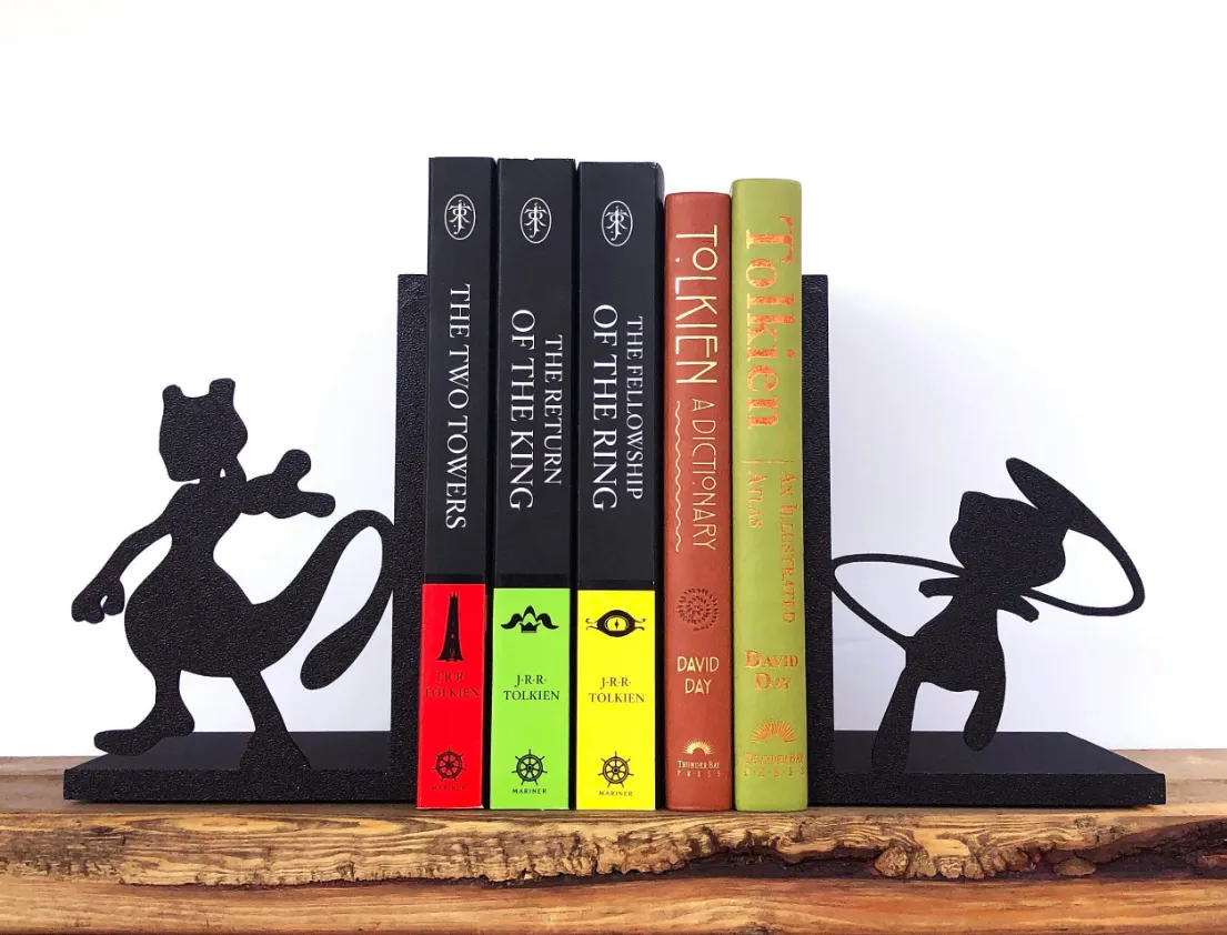 Mew & Mewtwo Bookends - Decor, in stock in India