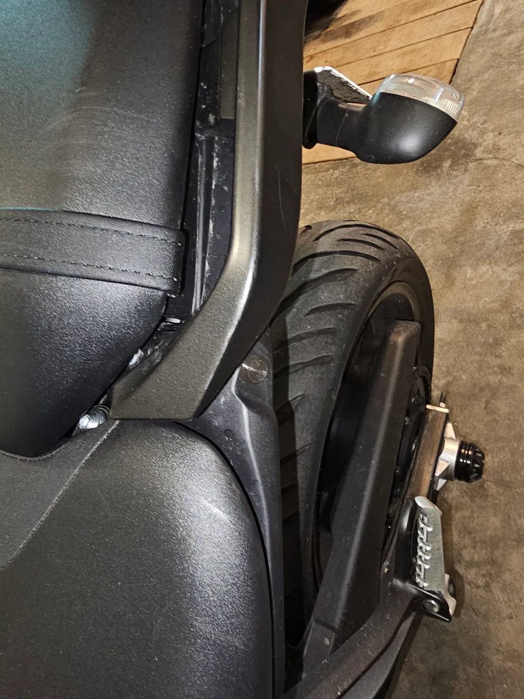 Yamaha MT-07 top case mount hole cover, photo 3 of 4 - Yamaha MT-07 top case mount hole cover Hobby & DIY