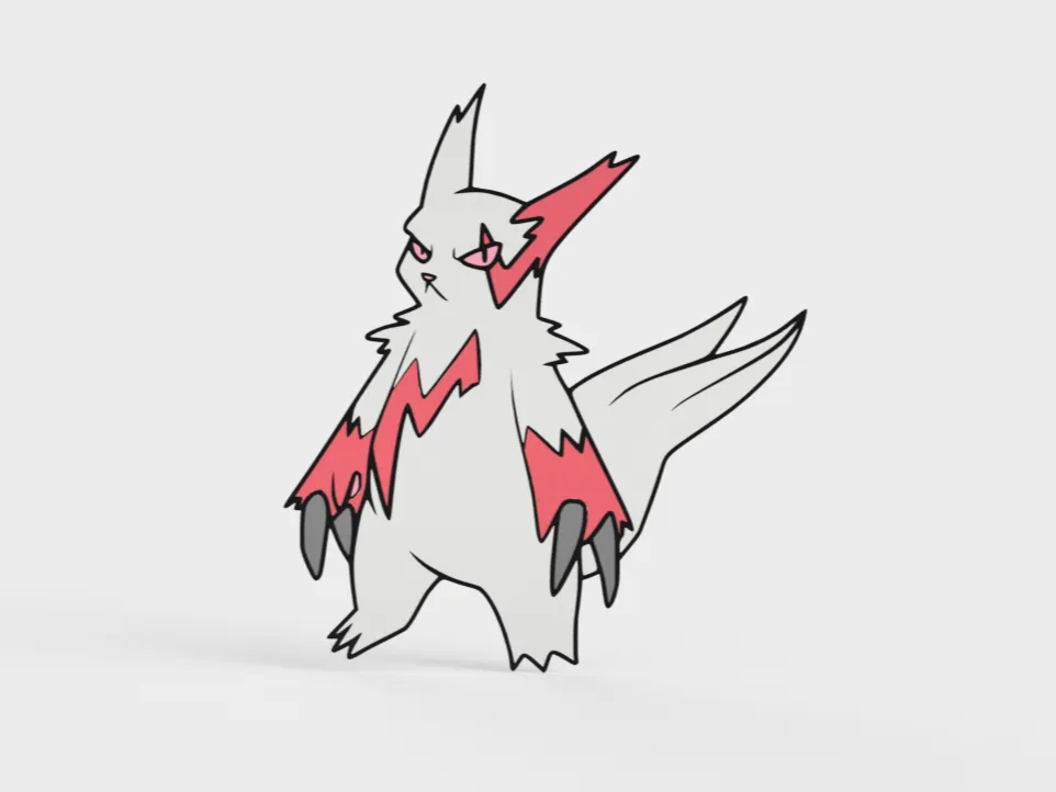 Zangoose Wall Art