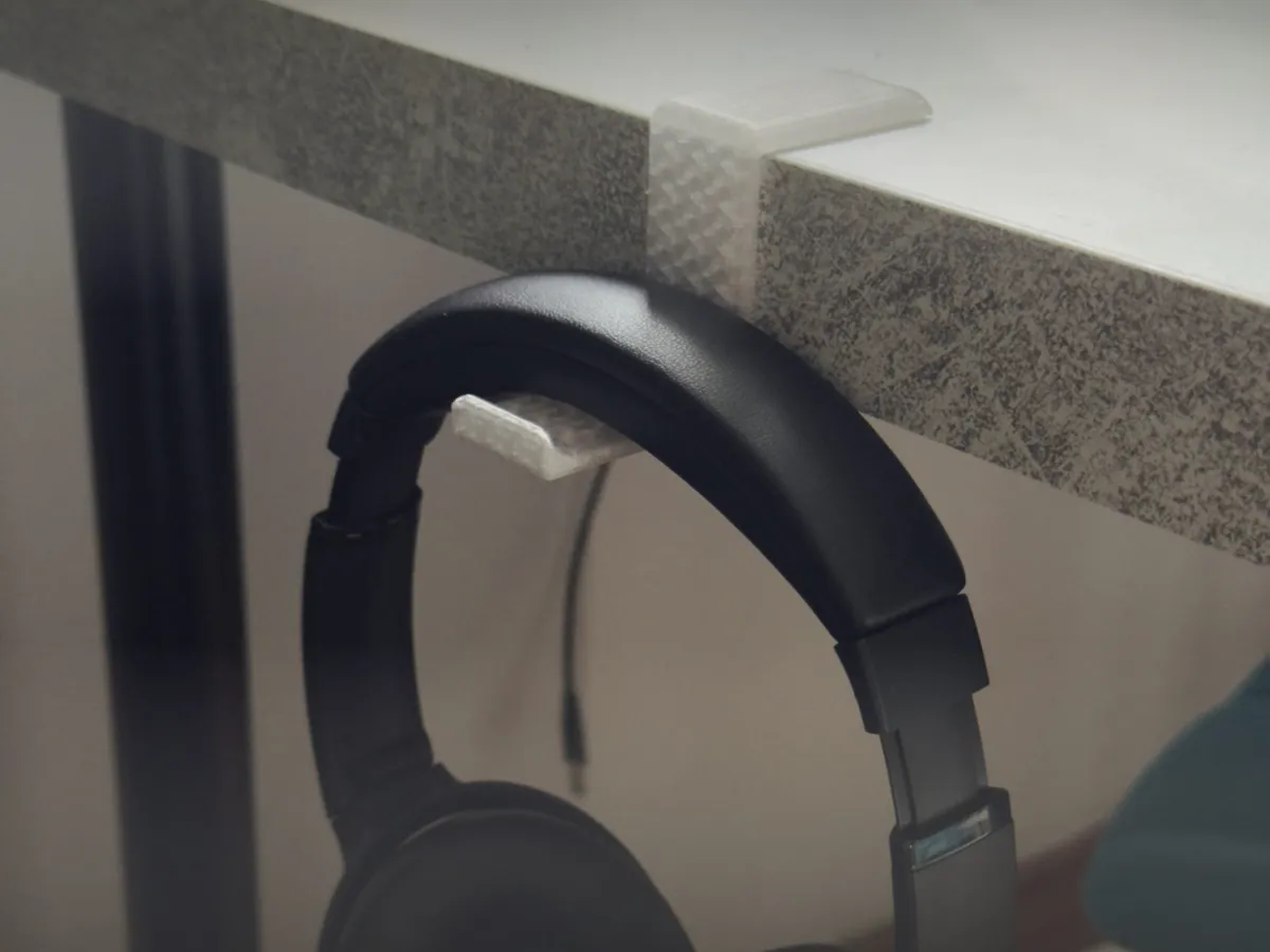 Headphone Holder - Fits Thick Desks (3.6-3.75cm), photo 4 of 4 - Headphone Holder - Fits Thick Desks (3.6-3.75cm) Mobile & Device Accessories