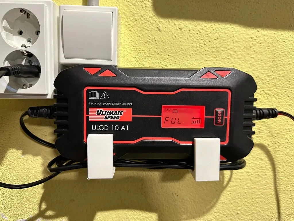 Wall Hook/Holder for Car Battery Charger - Wall & Outlet Charger Holders, in stock in India