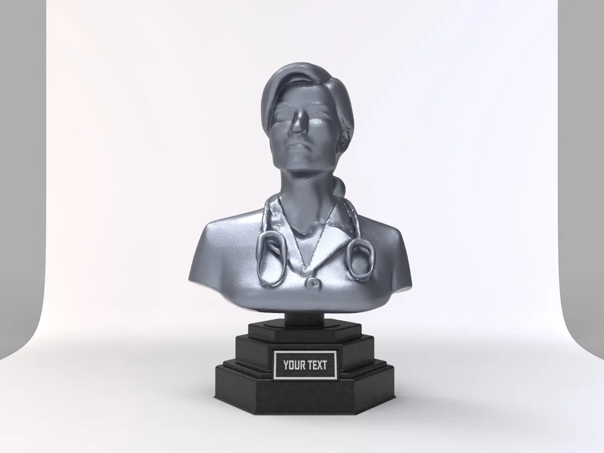 Female Doctor Bust, photo 2 of 4 - Female Doctor Bust Figurines & Collectibles