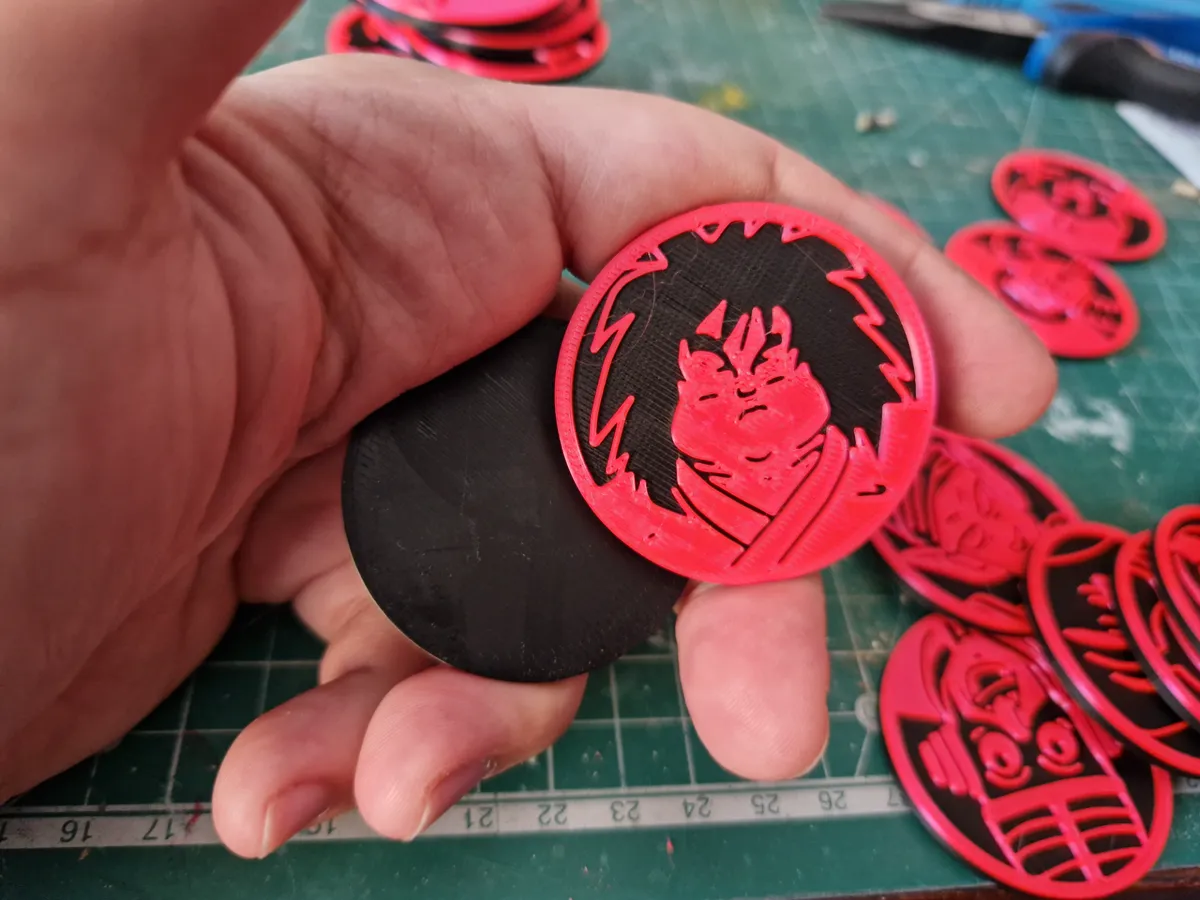 Yajirobe (Dragonball) collectible coin, photo 2 of 2 - Yajirobe (Dragonball) collectible coin Figurines & Collectibles