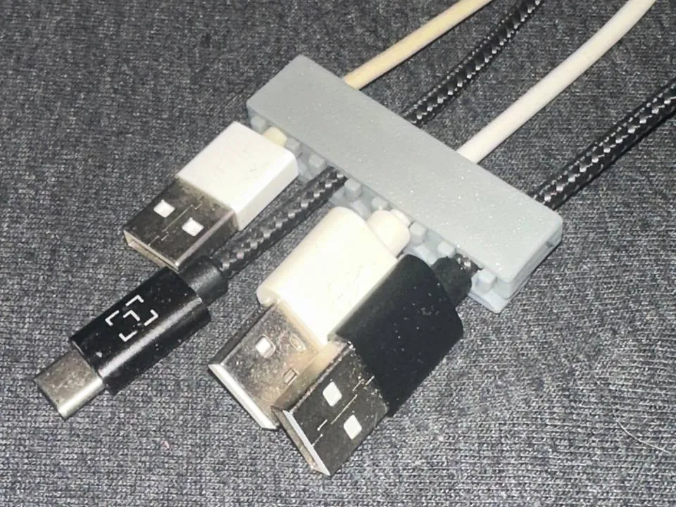 Cable Clip for 2/4 cables with holes for mounting - Home Accents, in stock in India