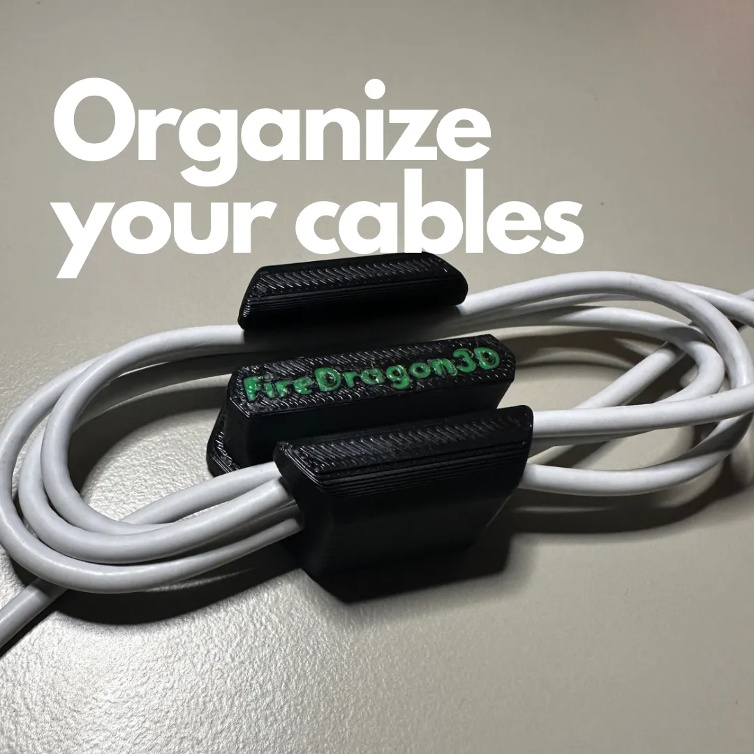 HexaCable Organizer - Organize your cables - Desk Edge Cable Clips, in stock in India