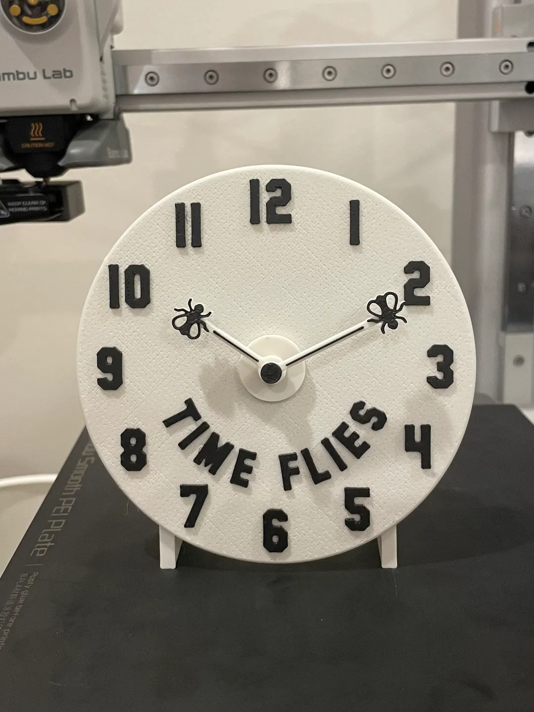 Time Flies Clock, photo 2 of 3 - Time Flies Clock Household