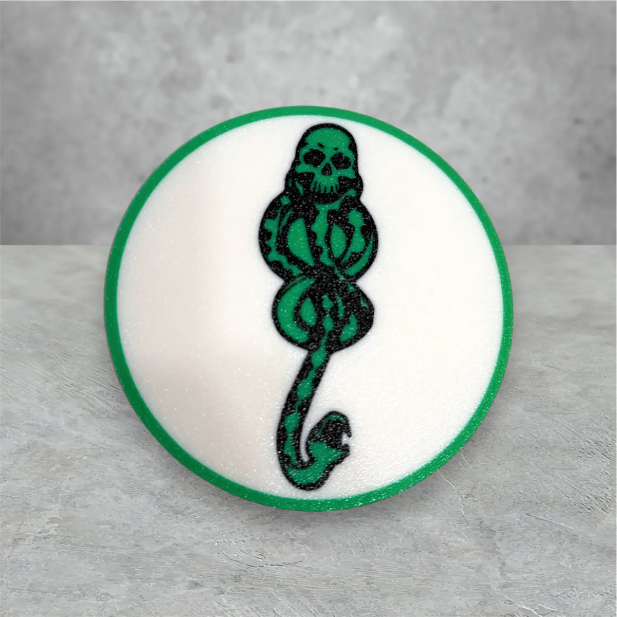 Harry Potter HP Dunkle Mal Dark Mark Coaster Set, photo 4 of 4 - Harry Potter HP Dunkle Mal Dark Mark Coaster Set Household