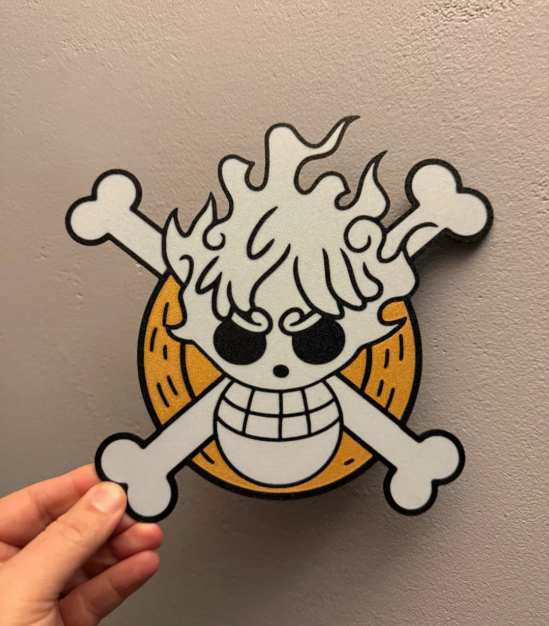 Logo Luffy One Piece Gear 5 - 2D Art, in stock in India