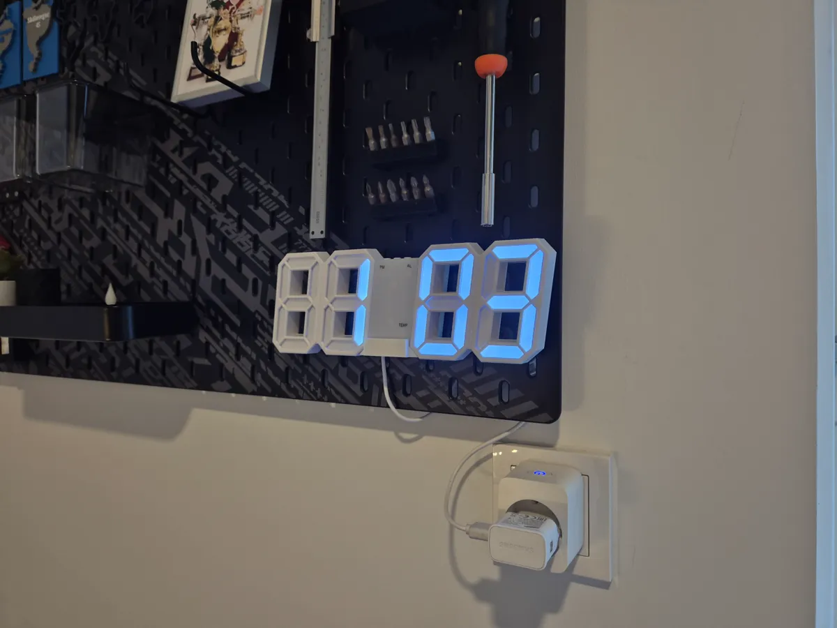 Skadis Clock Mount, photo 3 of 4 - Skadis Clock Mount Home Decor Items