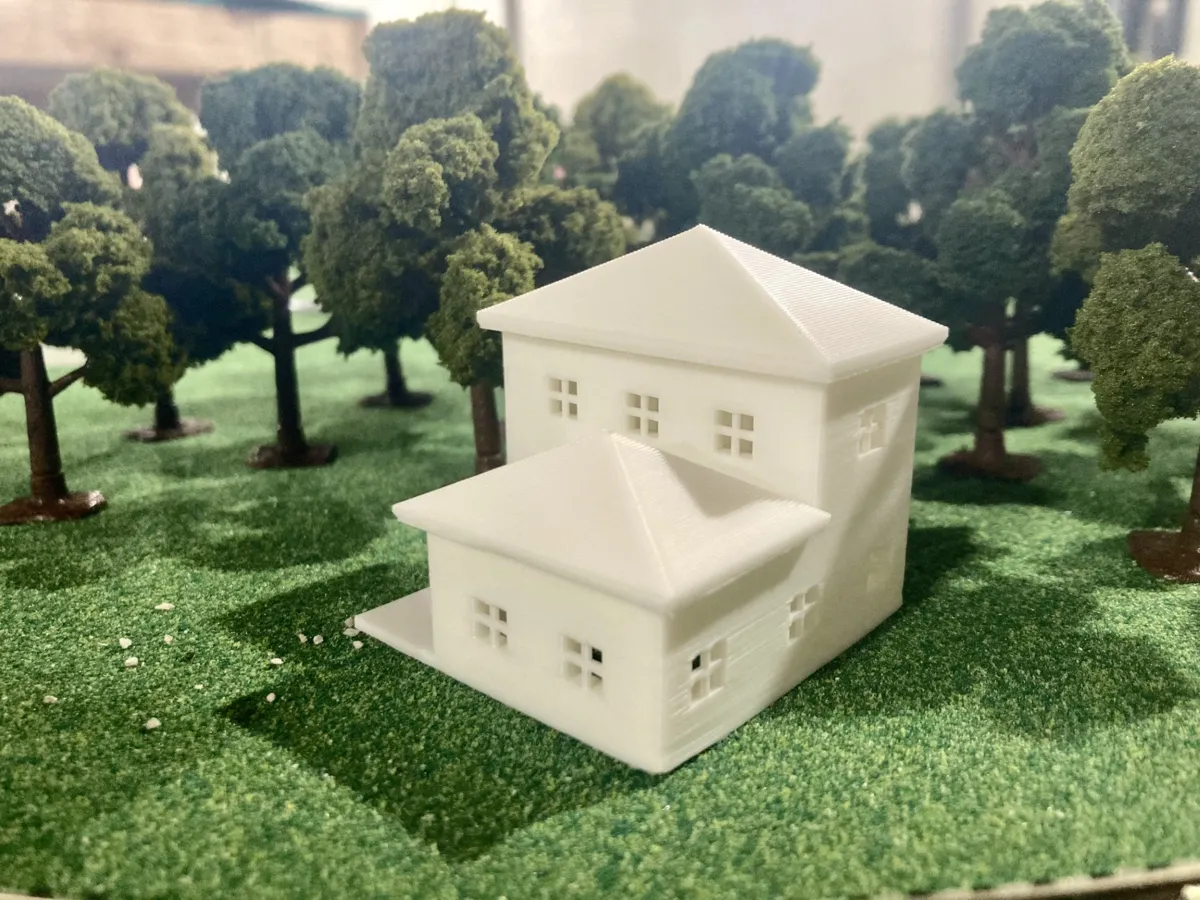 N scale (1:160) 2 story house, photo 3 of 4 - N scale (1:160) 2 story house Models, RC & Drones