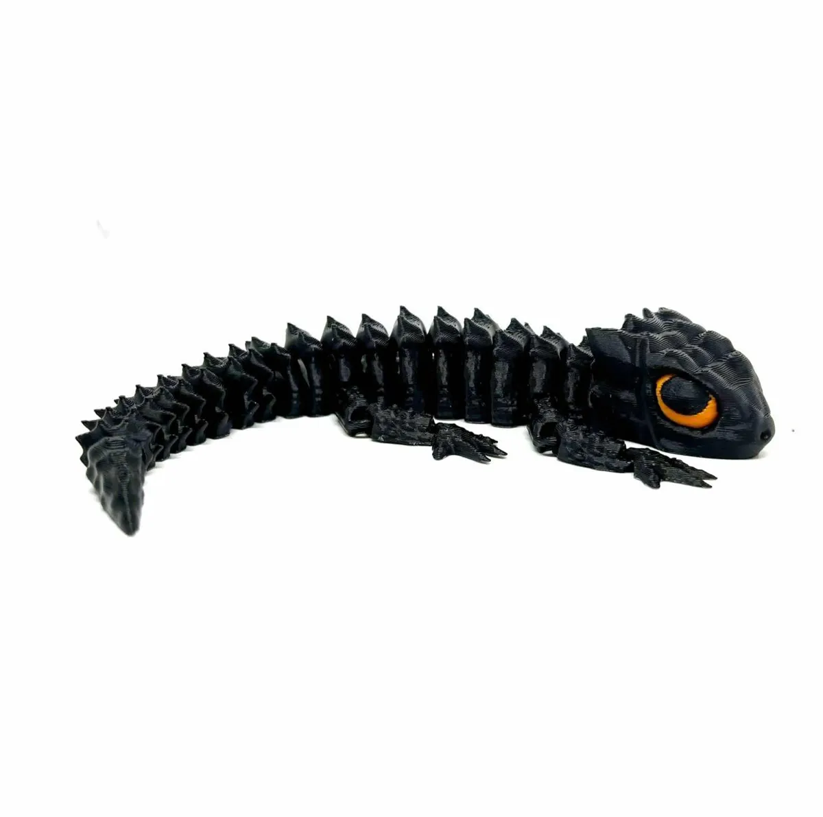 Cute articulated red-eyed crocodile skink!, photo 4 of 4 - Cute articulated red-eyed crocodile skink! Fidget & Sensory Toys