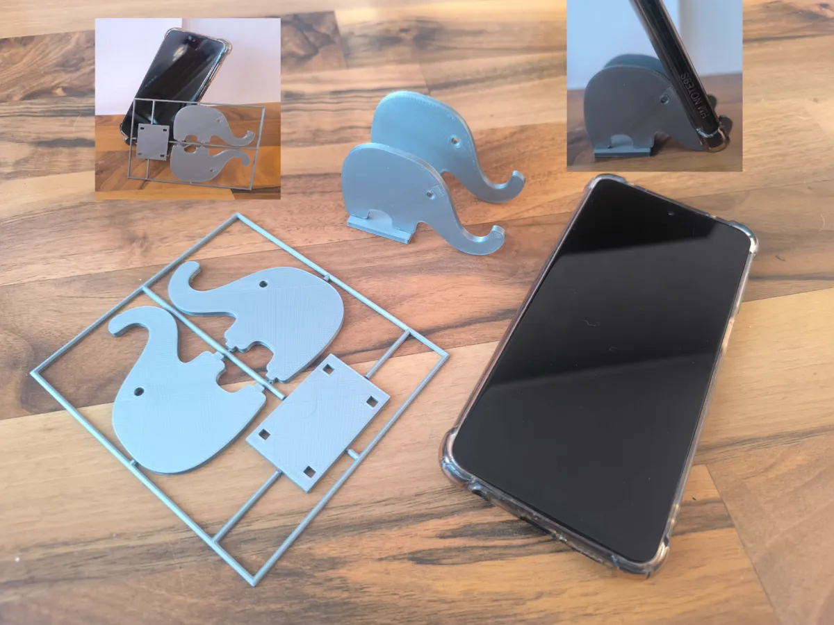 Kit card - phone stand