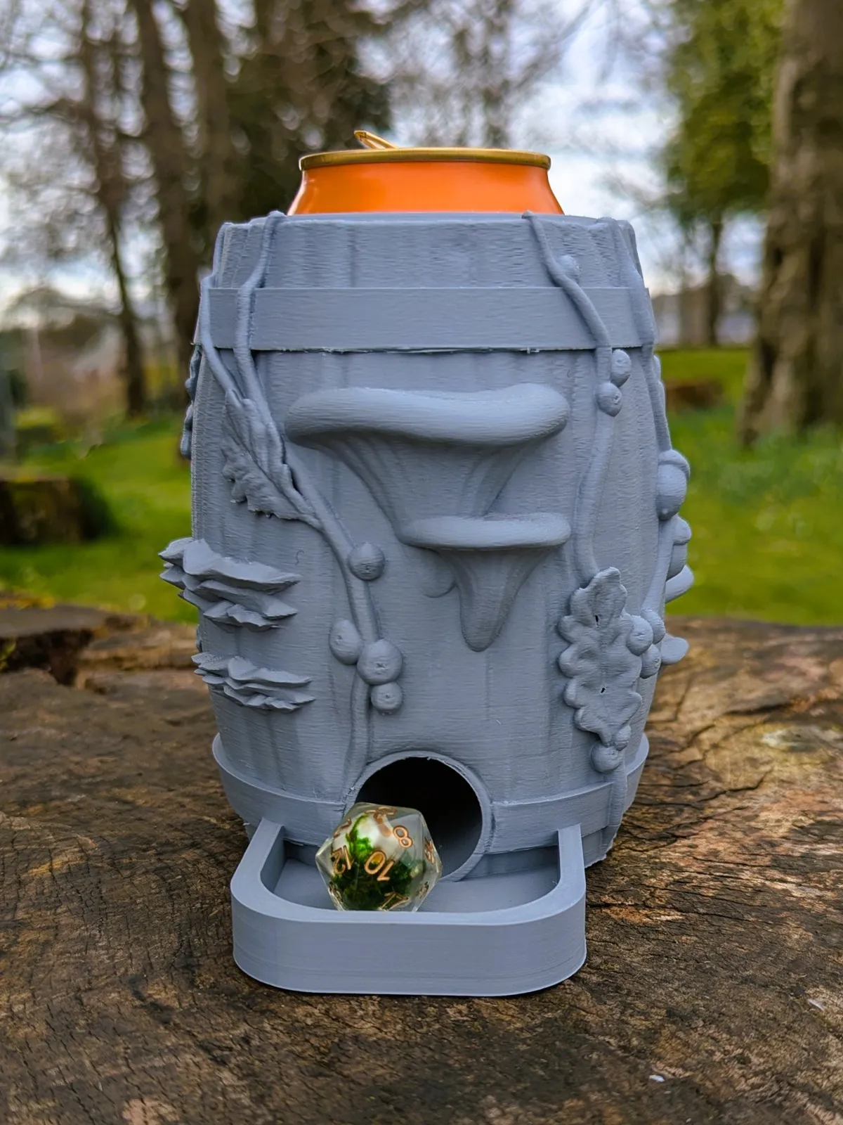 Druid’s Tankard Dice Tower & Can Holder, photo 2 of 3 - Druid’s Tankard Dice Tower & Can Holder Board Games & Tabletop