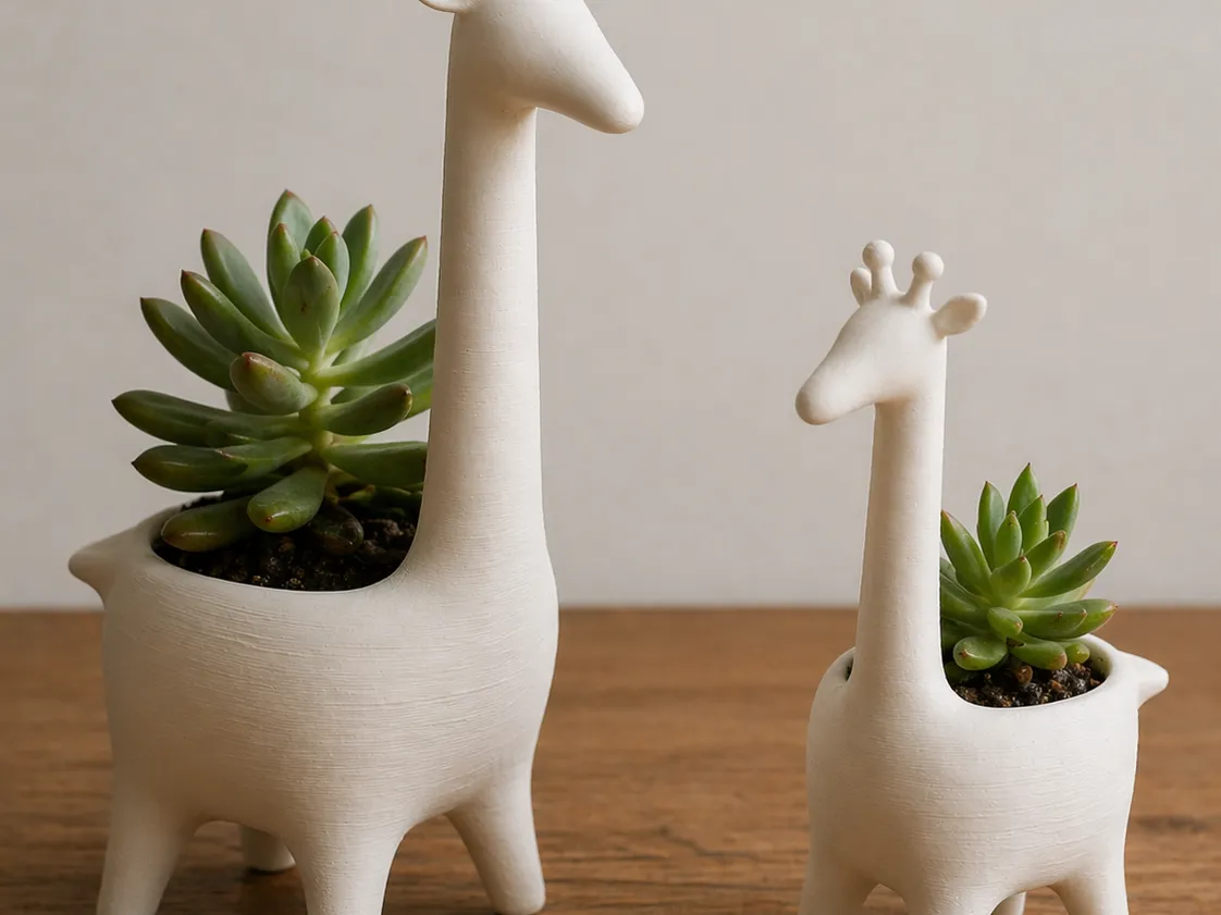 Giraffe Planter