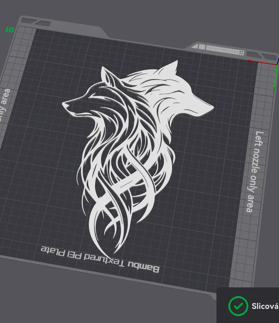 Wolfs wall art, photo 3 of 4 - Wolfs wall art Home Decor Items