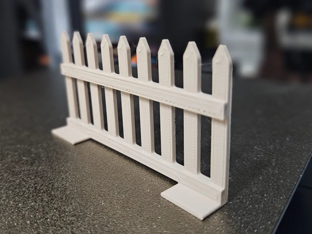 miniature architectural fence