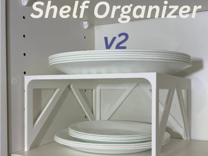 Cabinet Shelf Organizer v2