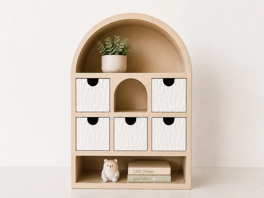 Aesthetic Arch Drawer Shelf Organizer