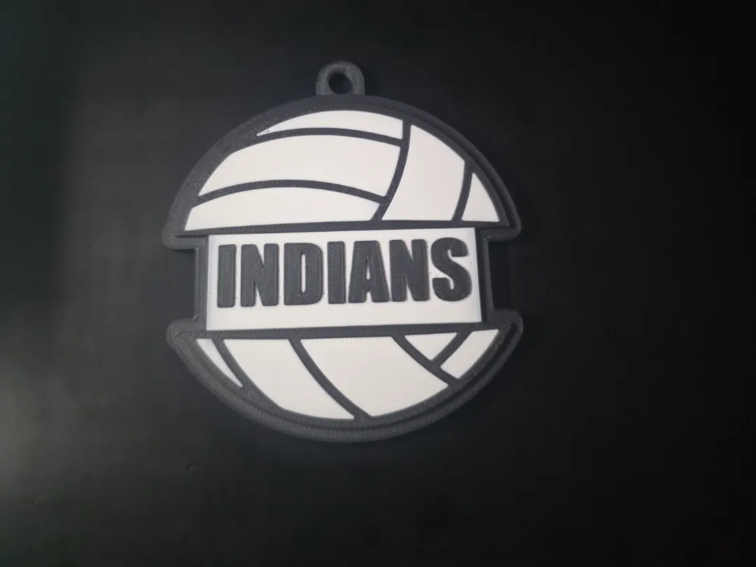 VOLLEYBALL HAIR TIE HOLDER KEYCHAIN - Tool & EDC Keychains, in stock
