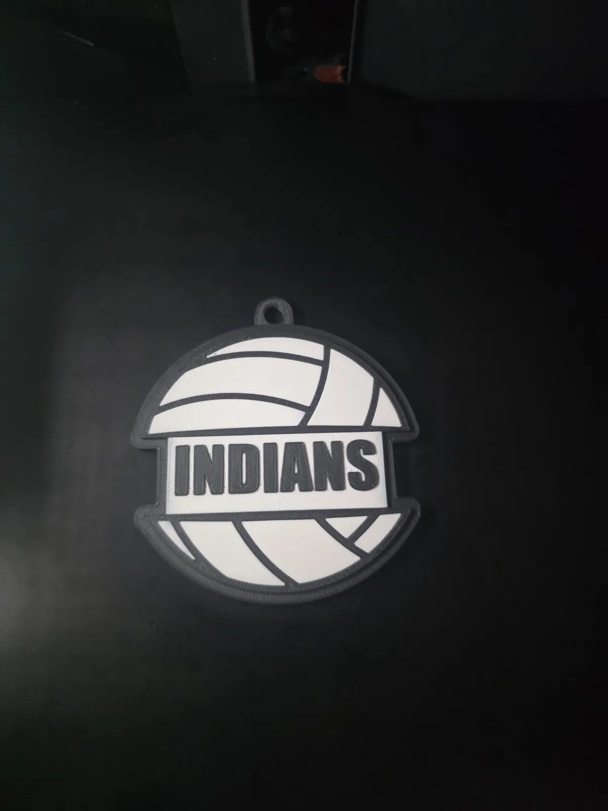 VOLLEYBALL HAIR TIE HOLDER KEYCHAIN, photo 4 of 4 - VOLLEYBALL HAIR TIE HOLDER KEYCHAIN Keychains