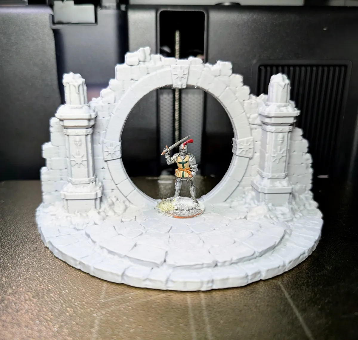 Mystic Portal, Arcane Gateway - Tabletop Terrain, photo 2 of 2 - Mystic Portal, Arcane Gateway - Tabletop Terrain Board Games & Tabletop
