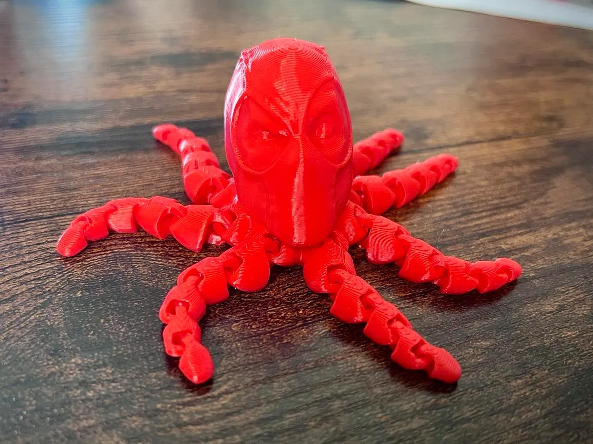 DeadPool Octopus, photo 3 of 4 - DeadPool Octopus Figurines & Collectibles