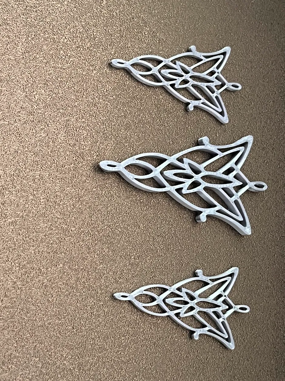 Lord of the rings (Evenstar Pendant and earrings), photo 4 of 4 - Lord of the rings (Evenstar Pendant and earrings) Jewellery & Accessories