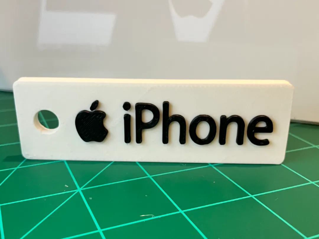 iPhone Shaped Keychain - 2D Art, in stock in India
