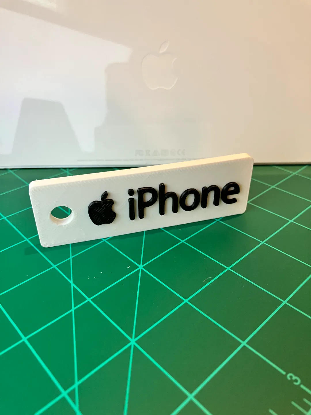 iPhone Shaped Keychain, photo 3 of 4 - iPhone Shaped Keychain Art