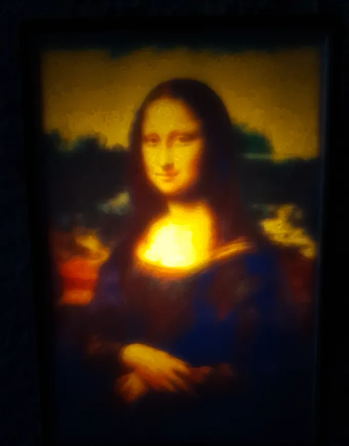 Mona Lisa (Mörkrädd LED night light) - Night Lights & Moon Lamps, in stock