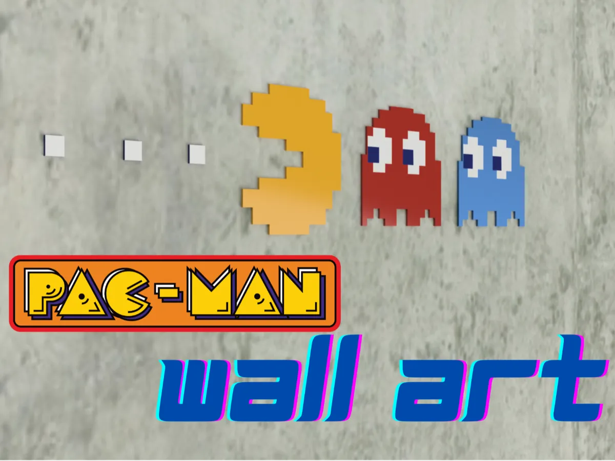 Pacman Wall Art