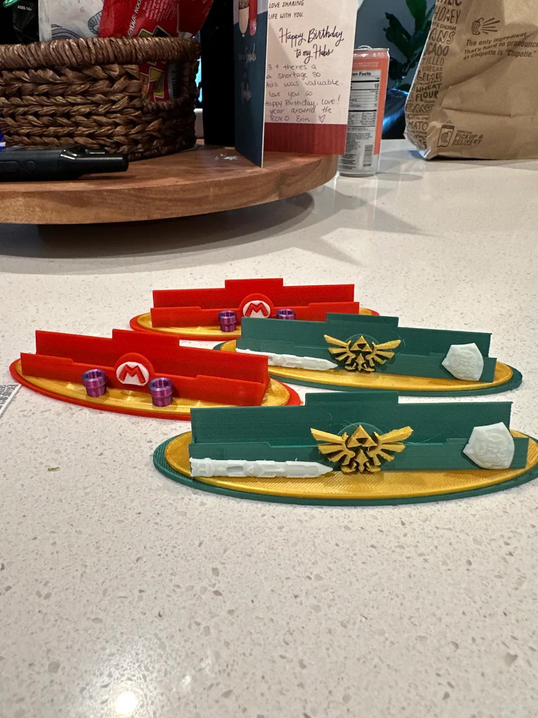 Game & Watch Display Stand Nintendo Inspired Zelda, photo 2 of 3 - Game & Watch Display Stand Nintendo Inspired Zelda Art