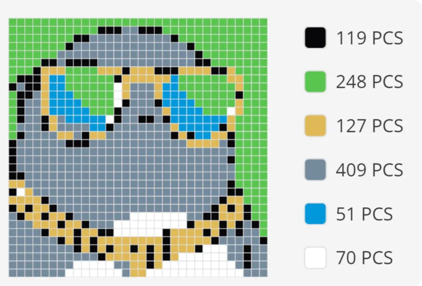 Pixel Puzzle Senk the Rich Seal - Jigsaw & Pixel Puzzles, in stock