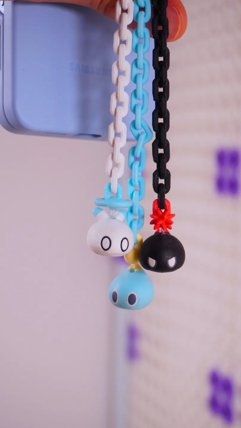 Chao Keychain Charms, photo 3 of 3 - Chao Keychain Charms Keychains