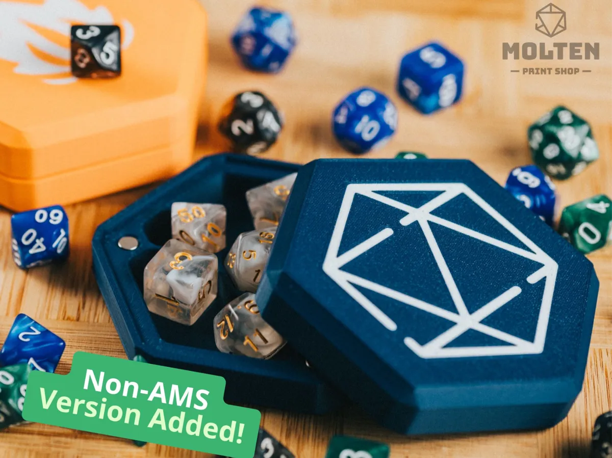 HexGuard Dice Storage Box | TTRPG D&D - Board Games, in stock in India