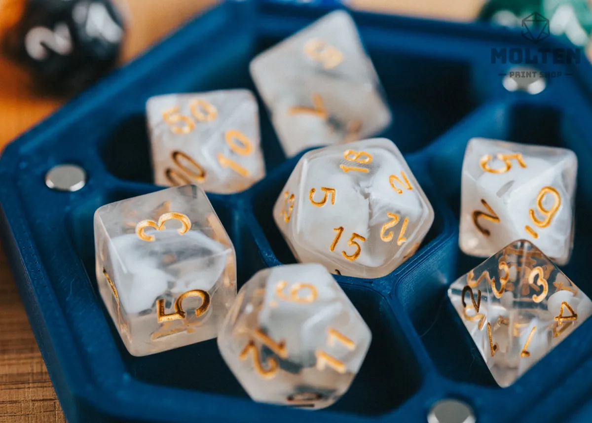HexGuard Dice Storage Box | TTRPG D&D, photo 4 of 4 - HexGuard Dice Storage Box | TTRPG D&D Toys & Games