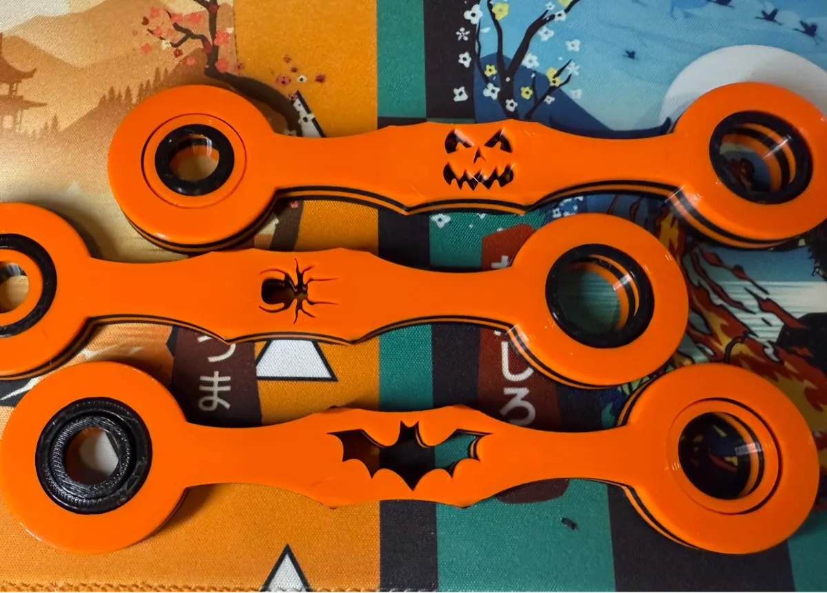 Haloween Fidget Spinner double gyro - Gyroscopes & Gyro Spinners, in stock in India