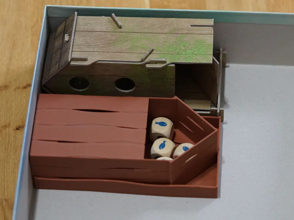 Wood Dice Tower "Bird House", e.g. for Wingspan, photo 4 of 4 - Wood Dice Tower "Bird House", e.g. for Wingspan Toys & Games