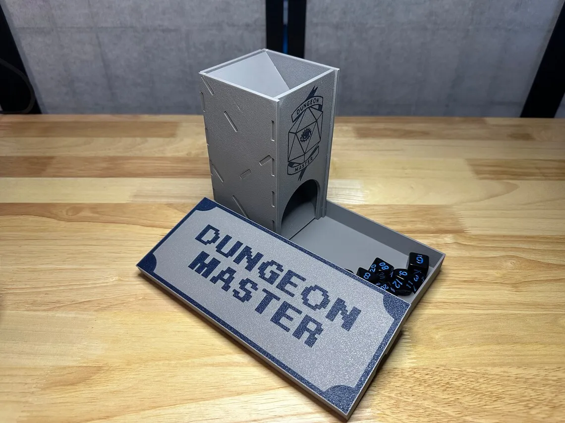 Collapsible Dungeon Master Dice Tower D&D, photo 2 of 3 - Collapsible Dungeon Master Dice Tower D&D Toys & Games