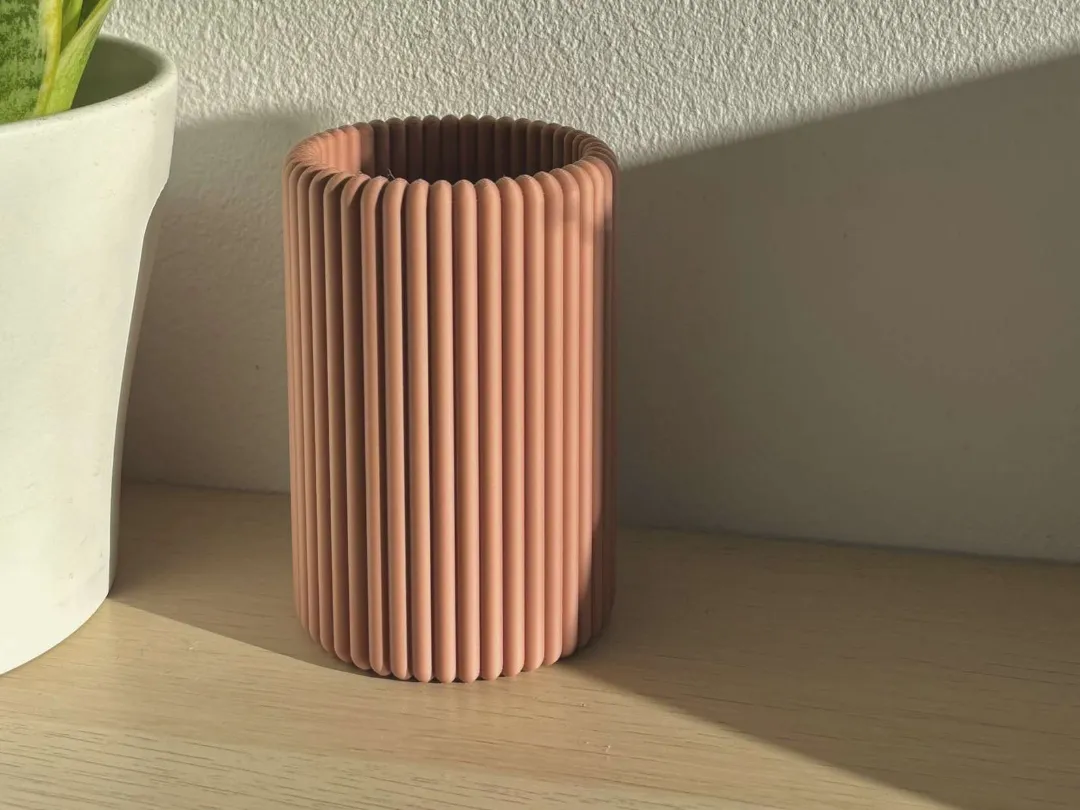 Ribbed Pot For Pens/pencils - Organizers, in stock in India